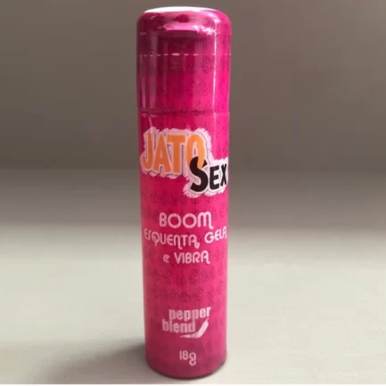 Jato Sex Boom Esquenta Gela e Vibra Gel 18Ml Pepper Blend
