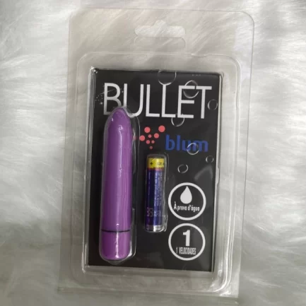 Vibrador Bullet com 1 Vibração Roxo