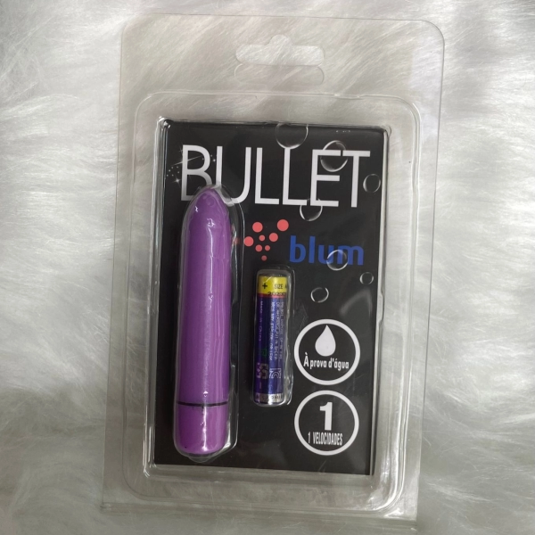 Vibrador Bullet com 1 Vibração Roxo
